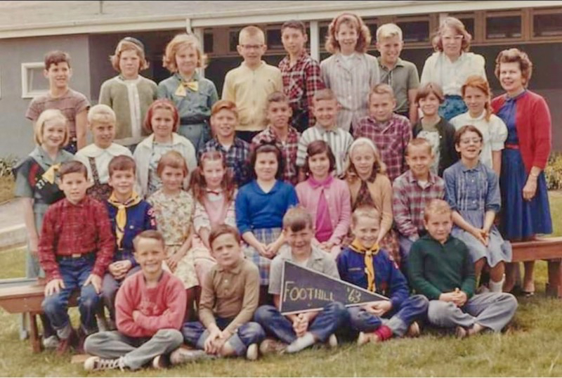 Foothill School 1963 Fourth Grade