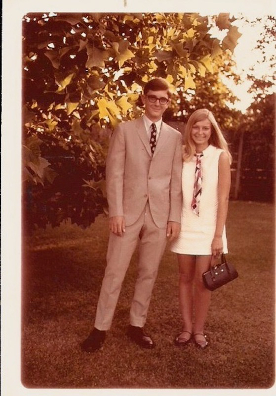 Pat McBride and Sharon Petersen 1971 Date Night