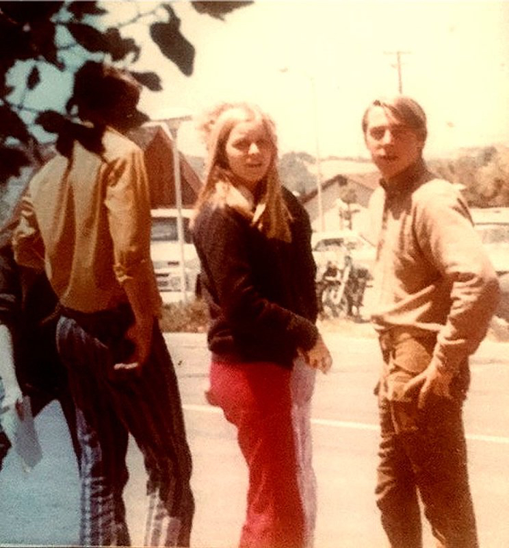 Diane Craver standing with friends