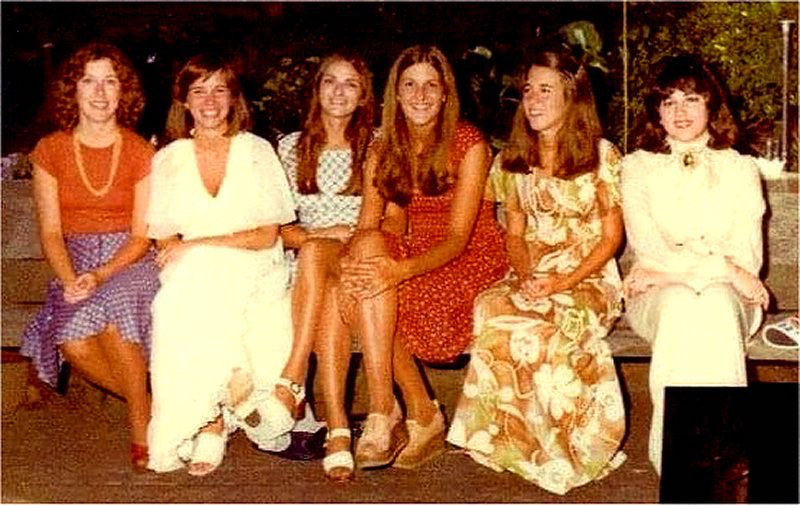 Old Friends Celebrating a Wedding